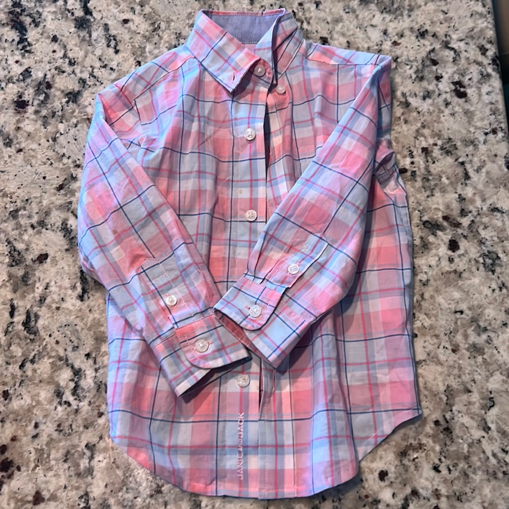 Janie and Jack Button Up Dress Shirt